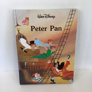 VTG 90's Classic Walt Disney PETER PAN Kids Book